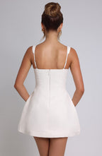 Adele Mini Dress - Ivory