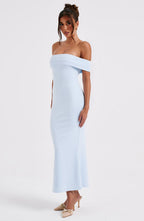 Daisy Midi Dress - Blue
