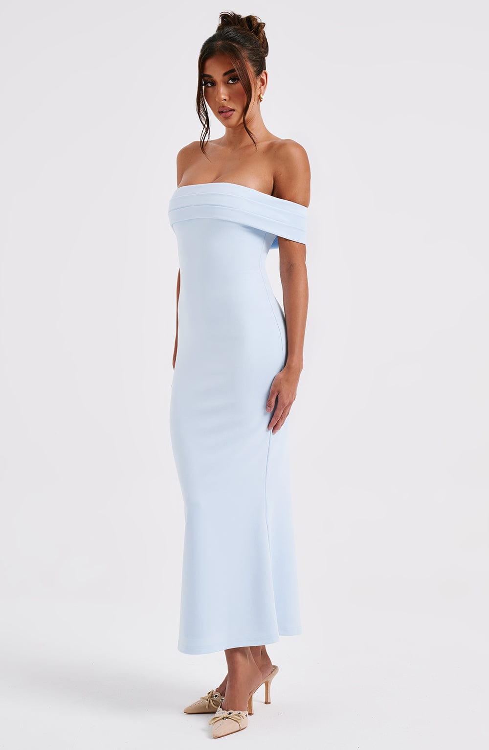 Daisy Midi Dress - Blue