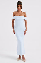 Daisy Midi Dress - Blue
