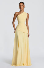 Natasha Maxi Dress - Lemon