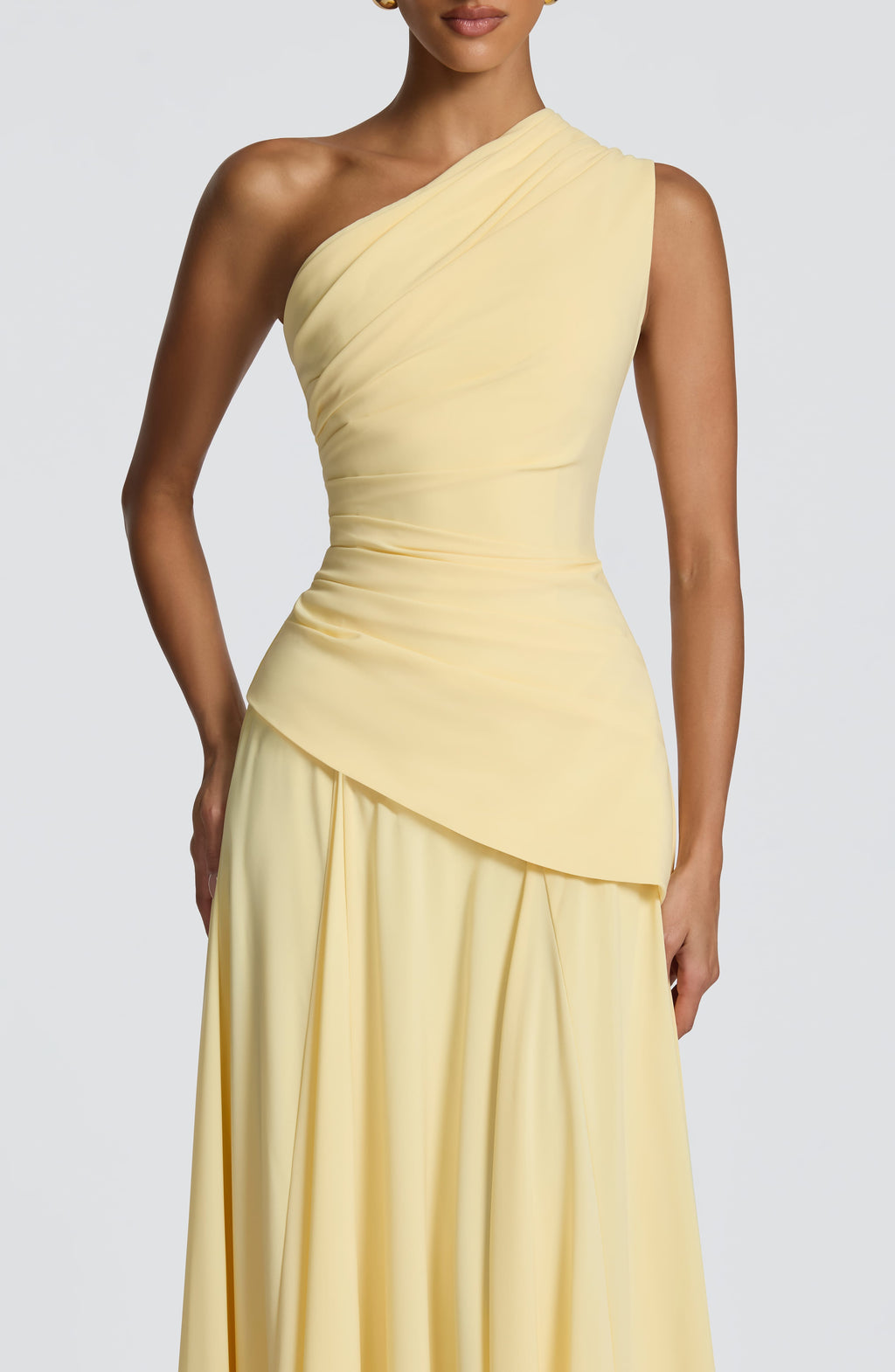 Natasha Maxi Dress - Lemon