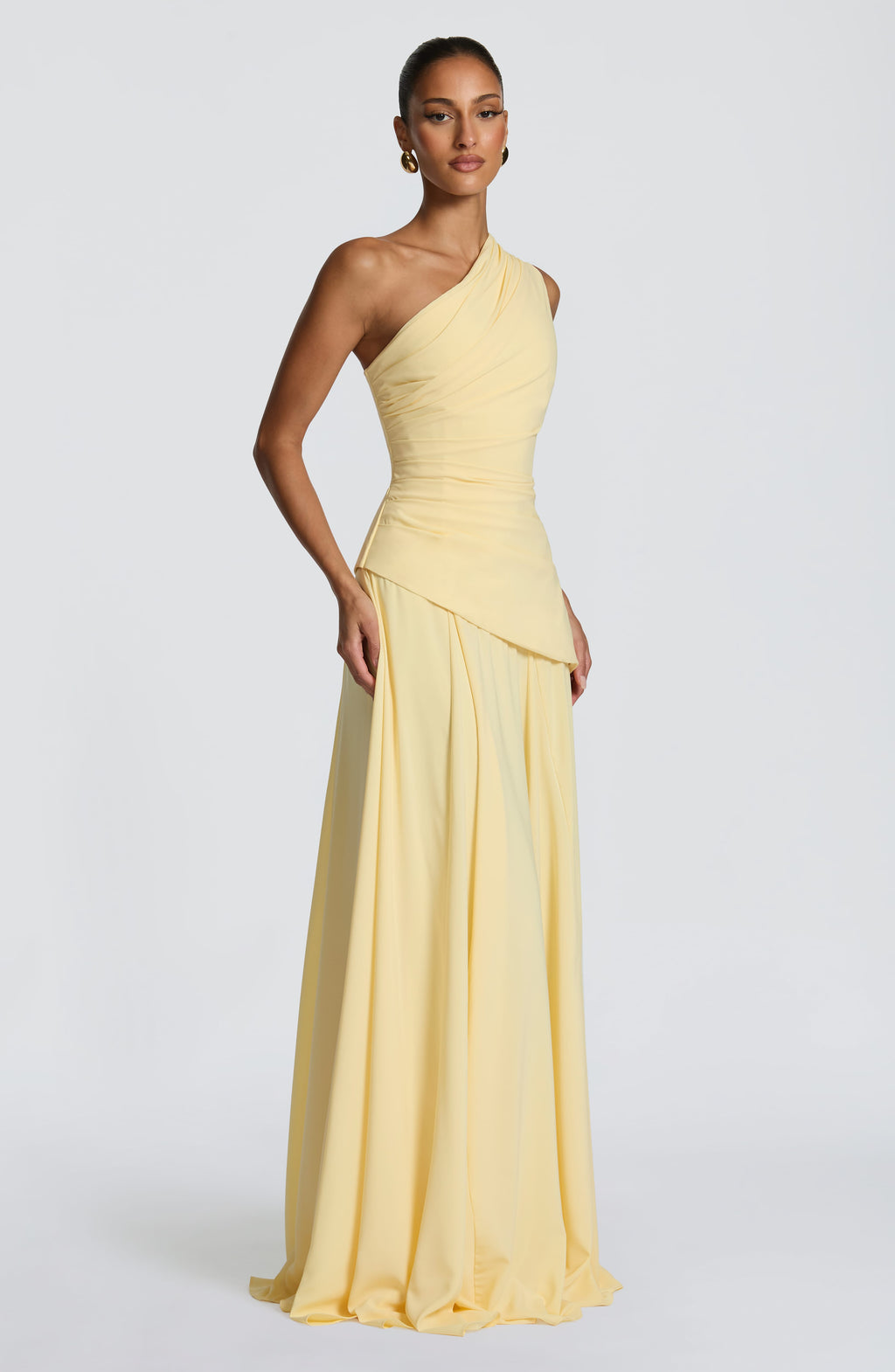 Natasha Maxi Dress - Lemon