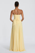 Natasha Maxi Dress - Lemon