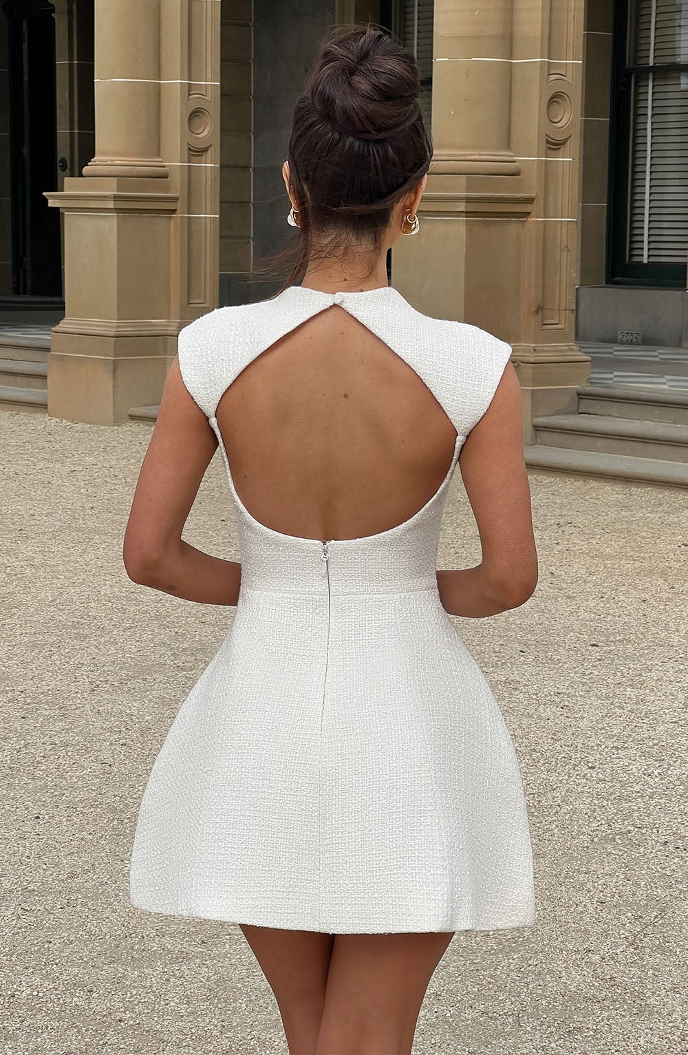 Sophie Mini Dress - Ivory
