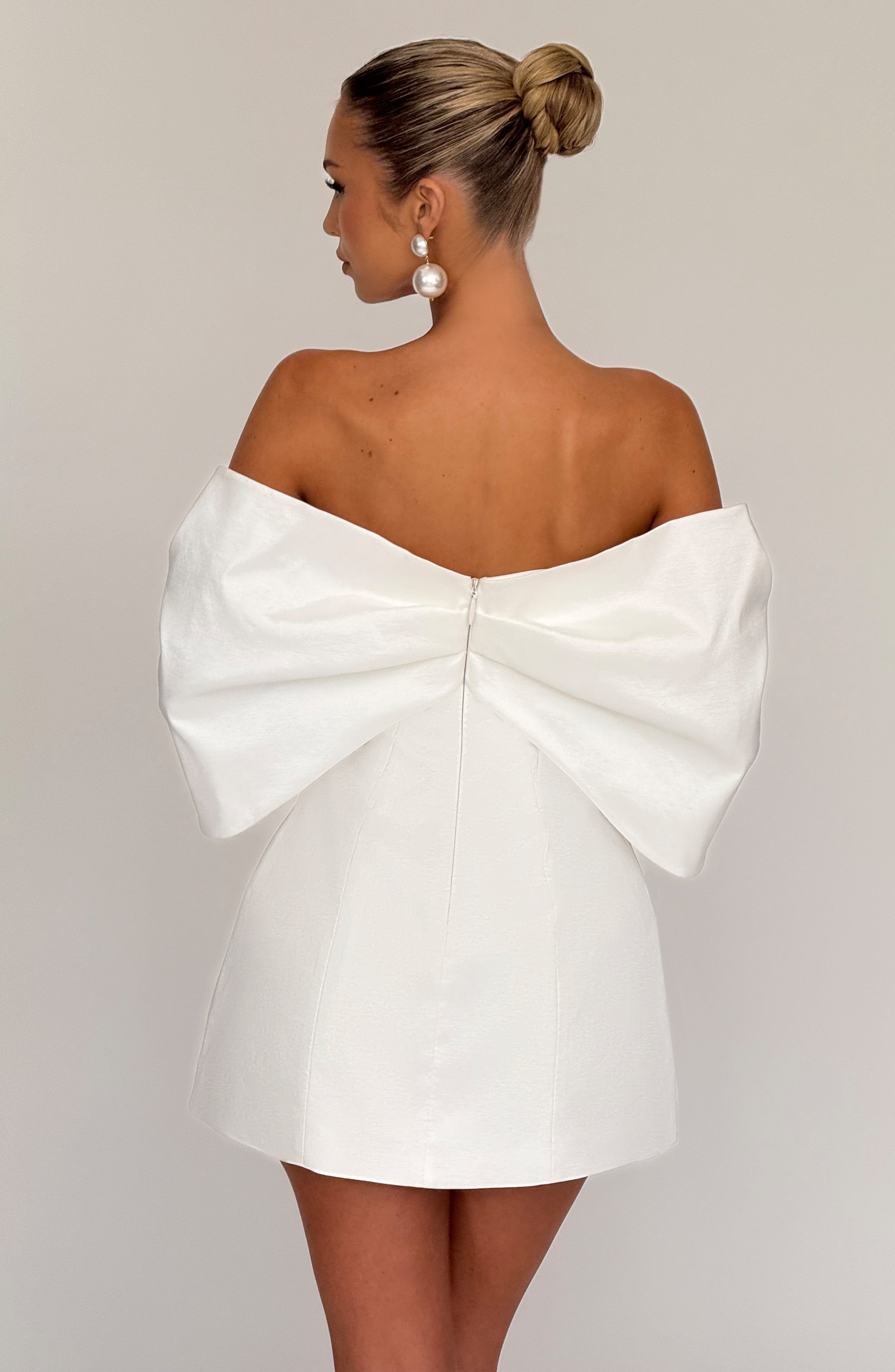 Charlotte Mini Dress - Ivory