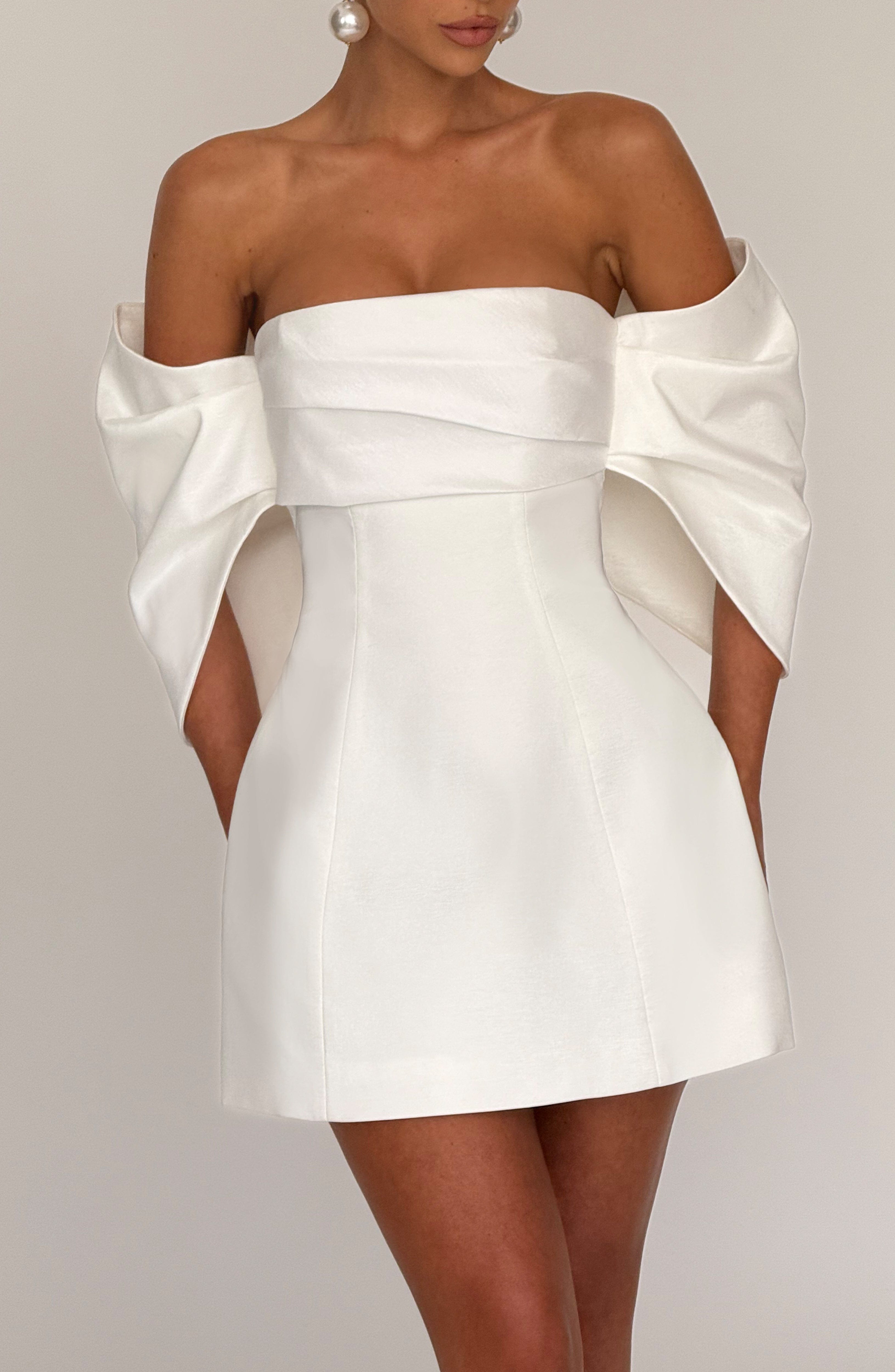 Charlotte Mini Dress - Ivory