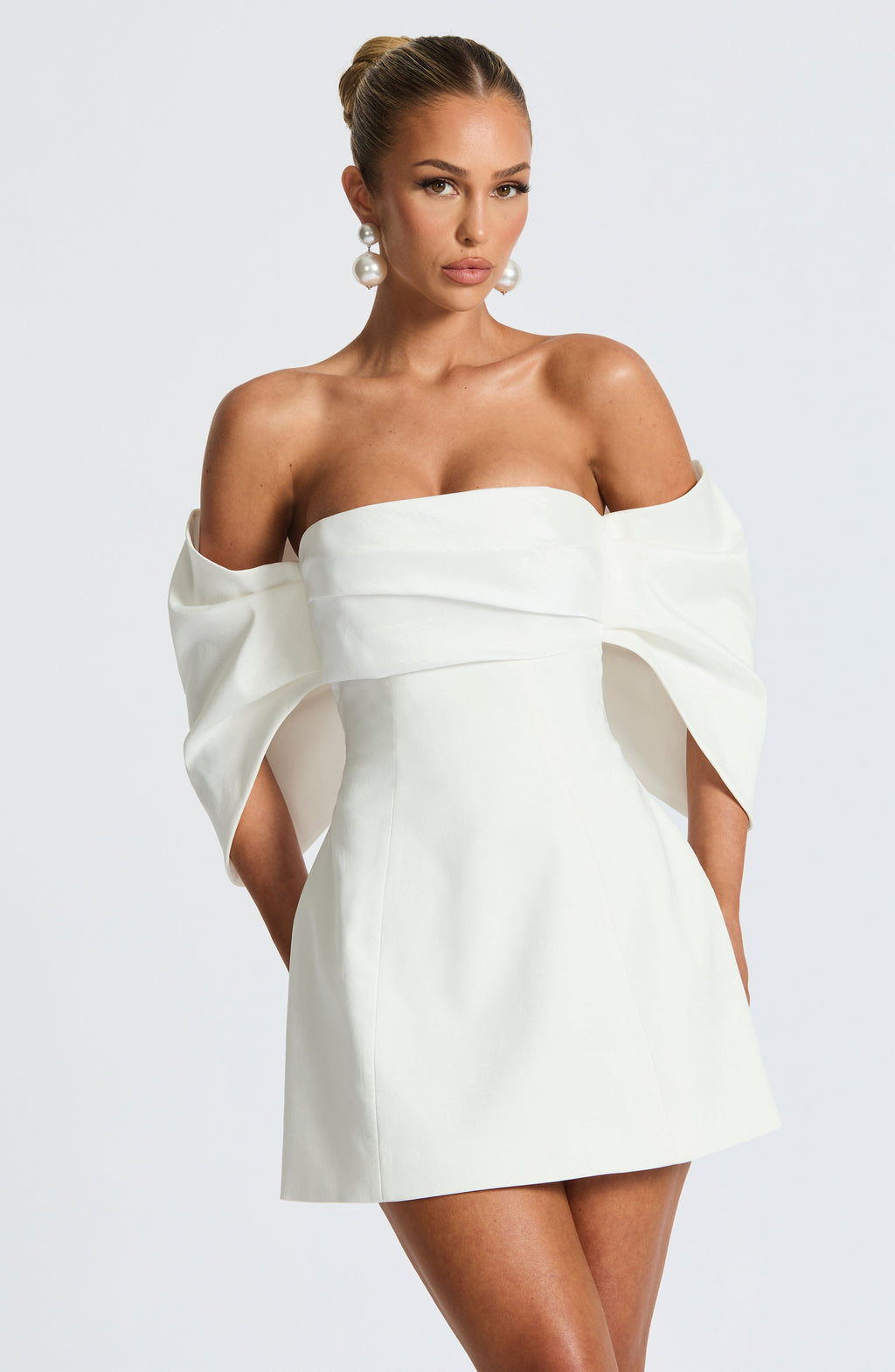 Charlotte Mini Dress - Ivory