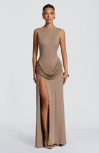 Phyllis Maxi Dress - Stone