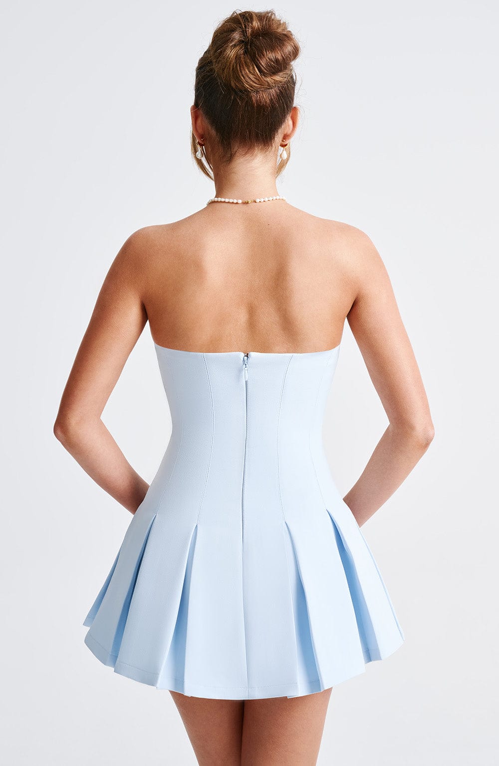 Emma Mini Dress - Blue