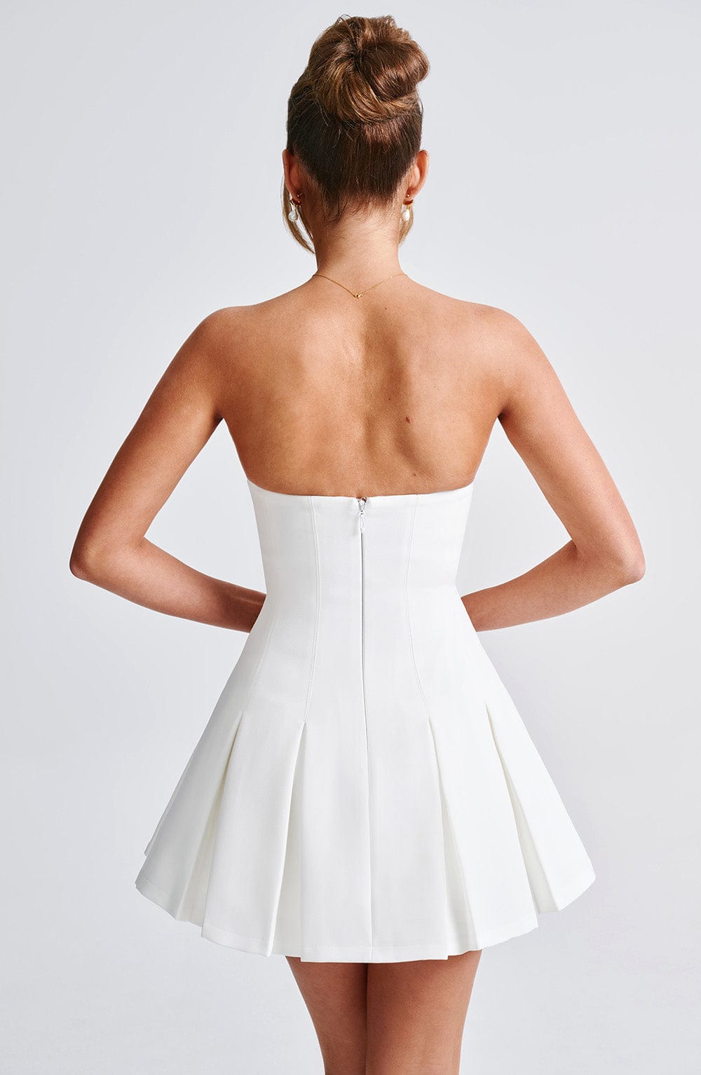 Emma Mini Dress - Ivory
