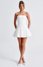 Emma Mini Dress - Ivory