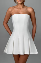 Emma Mini Dress - Ivory