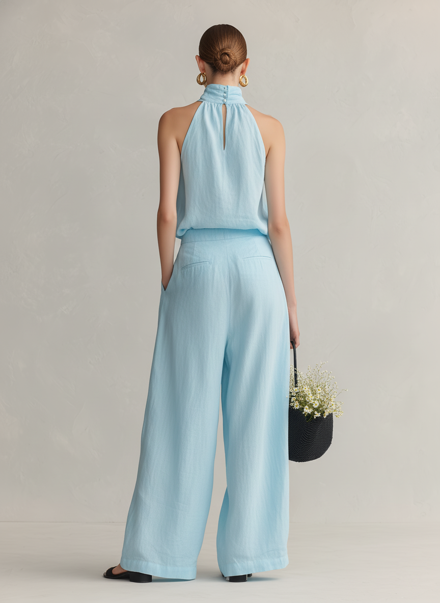 Black Rayon Sheer Overlay Elasticated Waist Dress