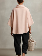 Pink Bohemian Tie-Pocket Two-Piece Set