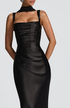Simone Maxi Dress - Black