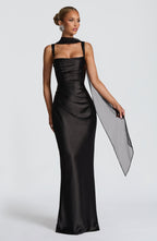Simone Maxi Dress - Black