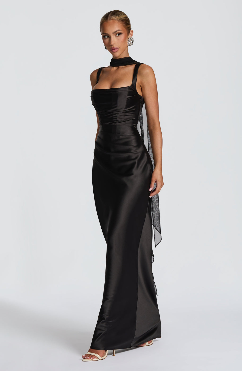 Simone Maxi Dress - Black