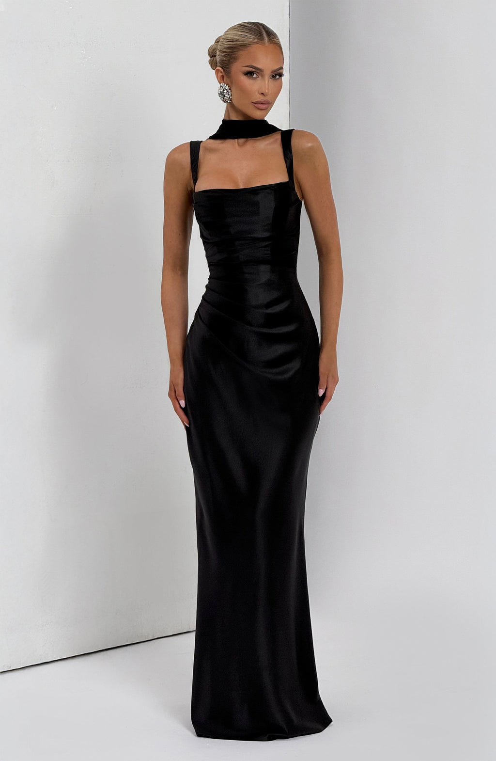 Simone Maxi Dress - Black