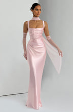 Simone Maxi Dress - Blush