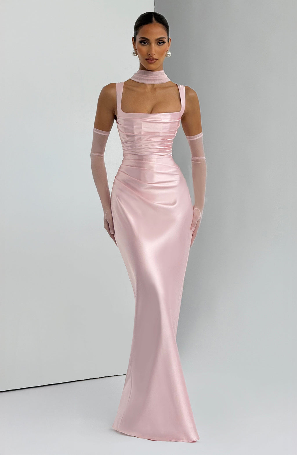 Simone Maxi Dress - Blush