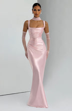 Simone Maxi Dress - Blush