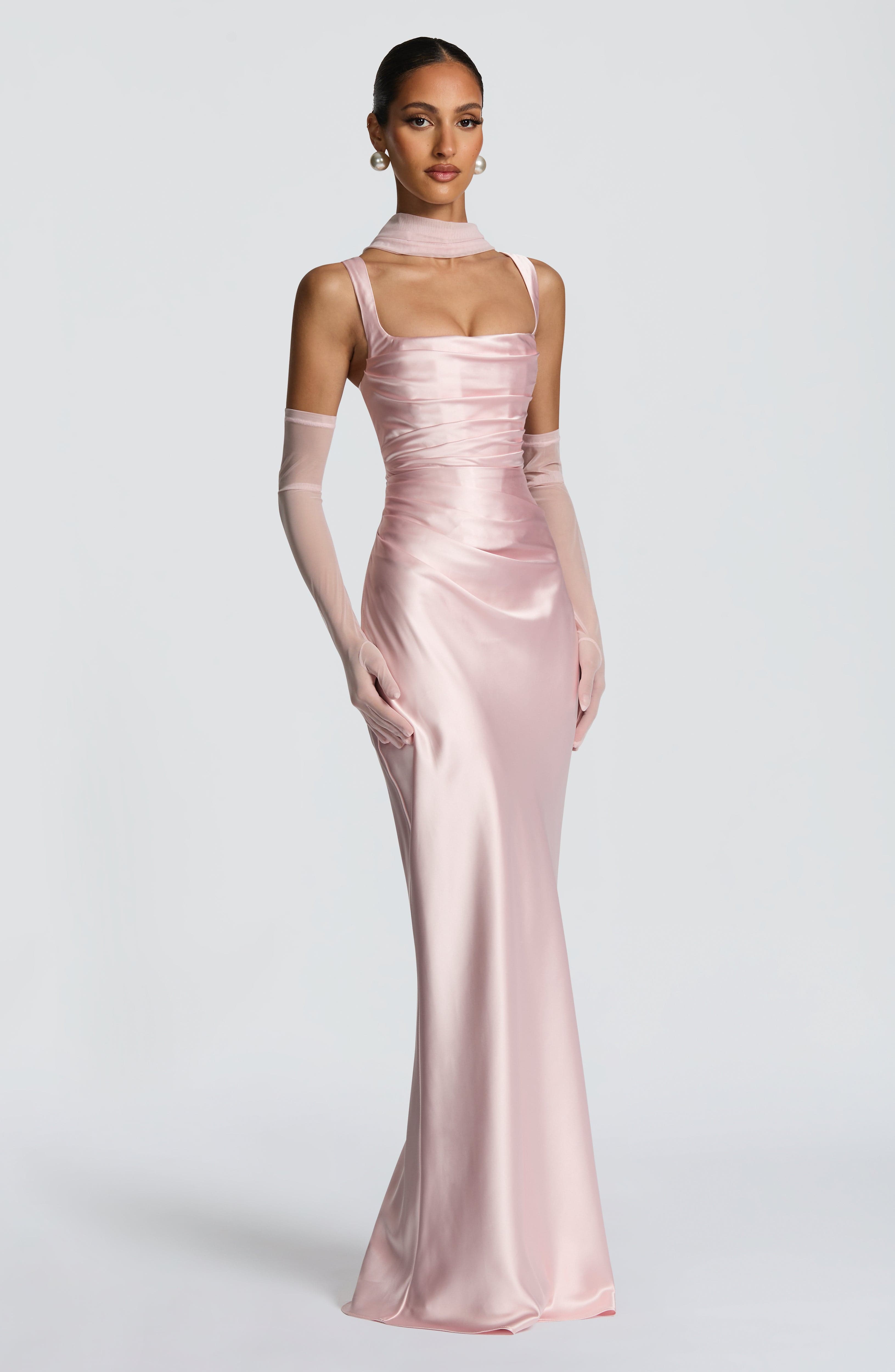 Simone Maxi Dress - Blush