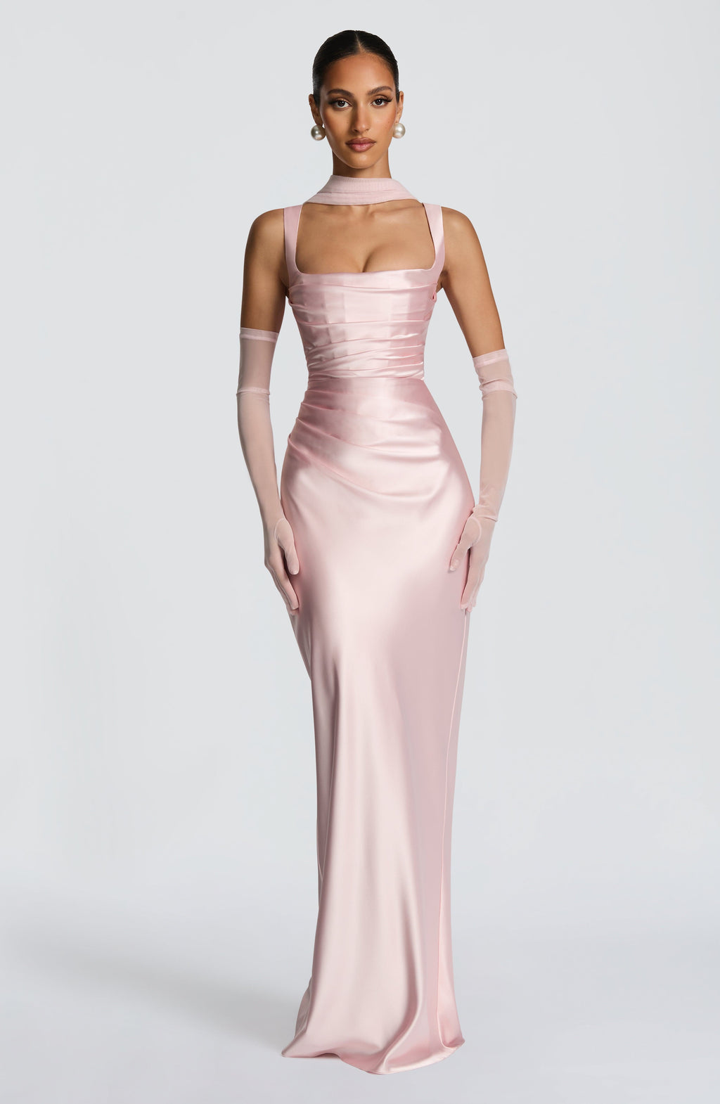 Simone Maxi Dress - Blush