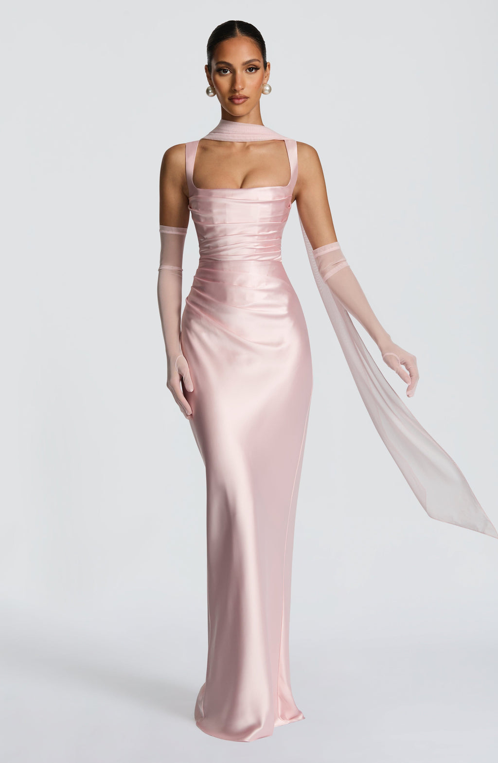 Simone Maxi Dress - Blush