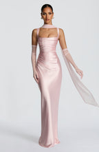 Simone Maxi Dress - Blush