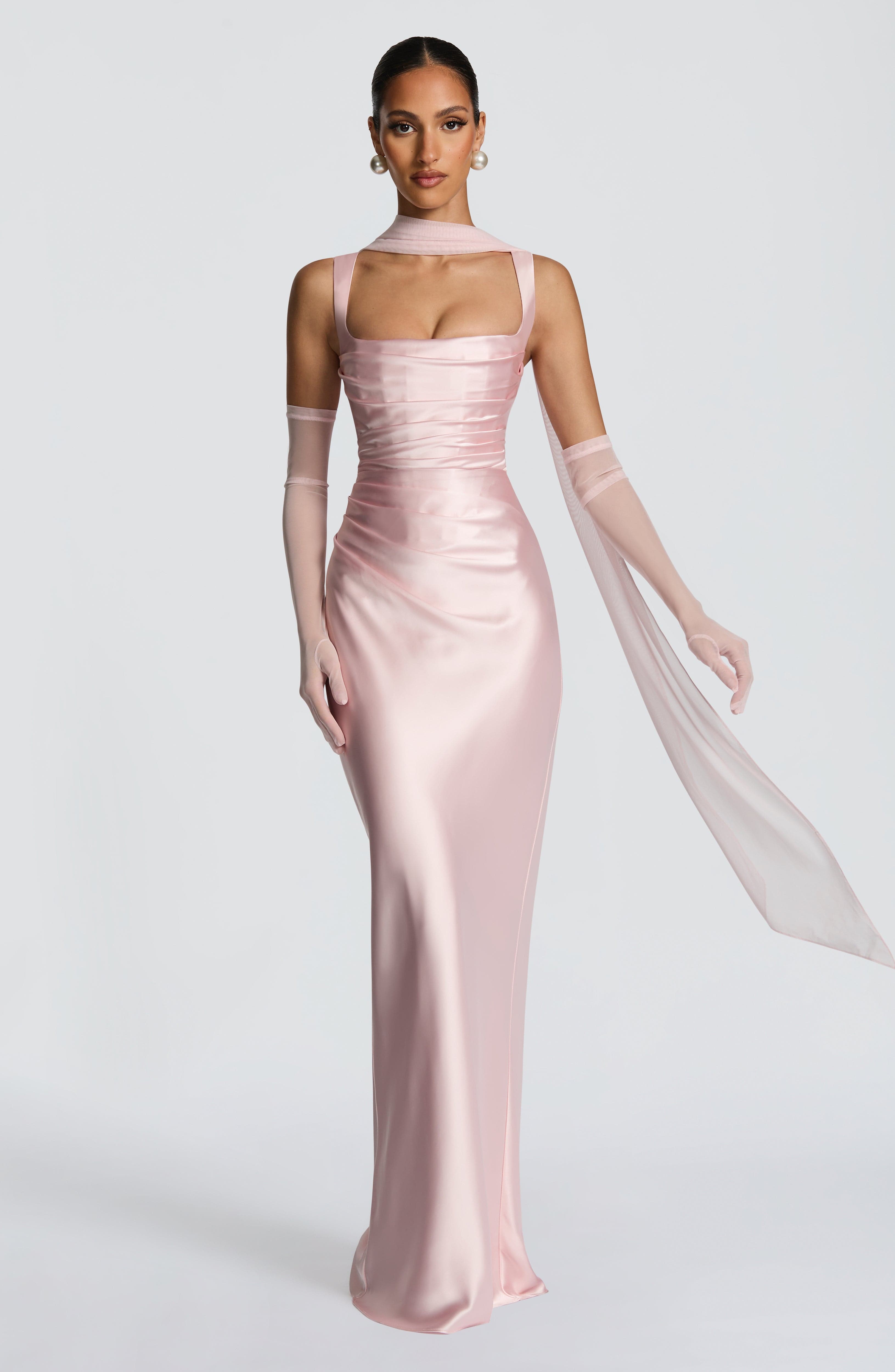 Simone Maxi Dress - Blush
