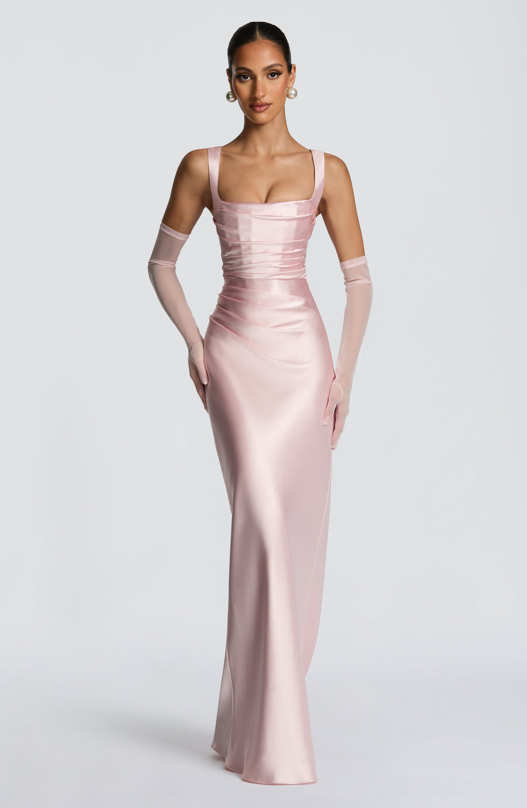 Simone Maxi Dress - Blush