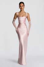 Simone Maxi Dress - Blush