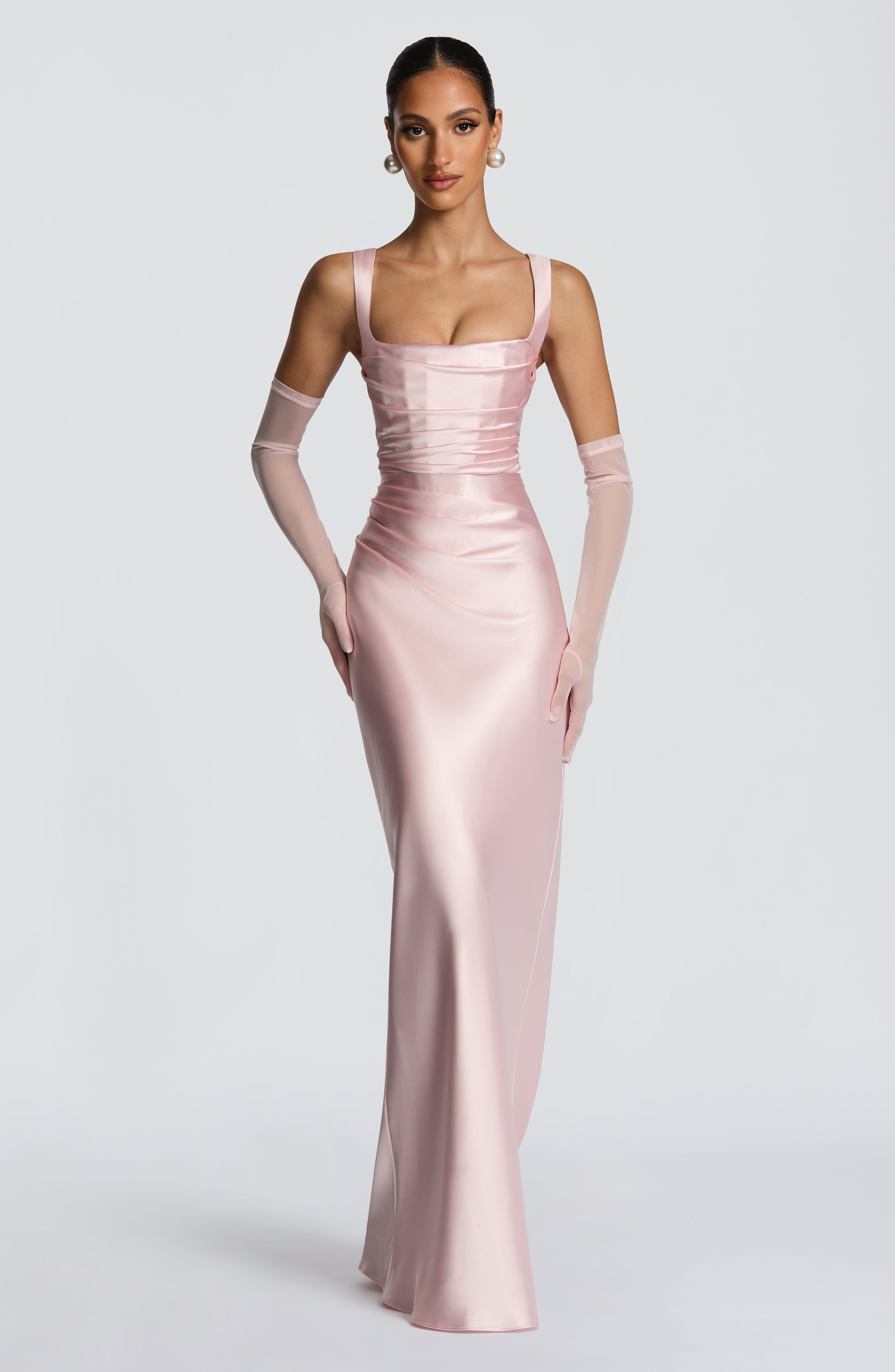 Simone Maxi Dress - Blush