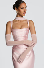 Simone Maxi Dress - Blush