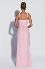 Simone Maxi Dress - Blush Sparkle