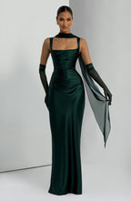 Simone Maxi Dress - Emerald