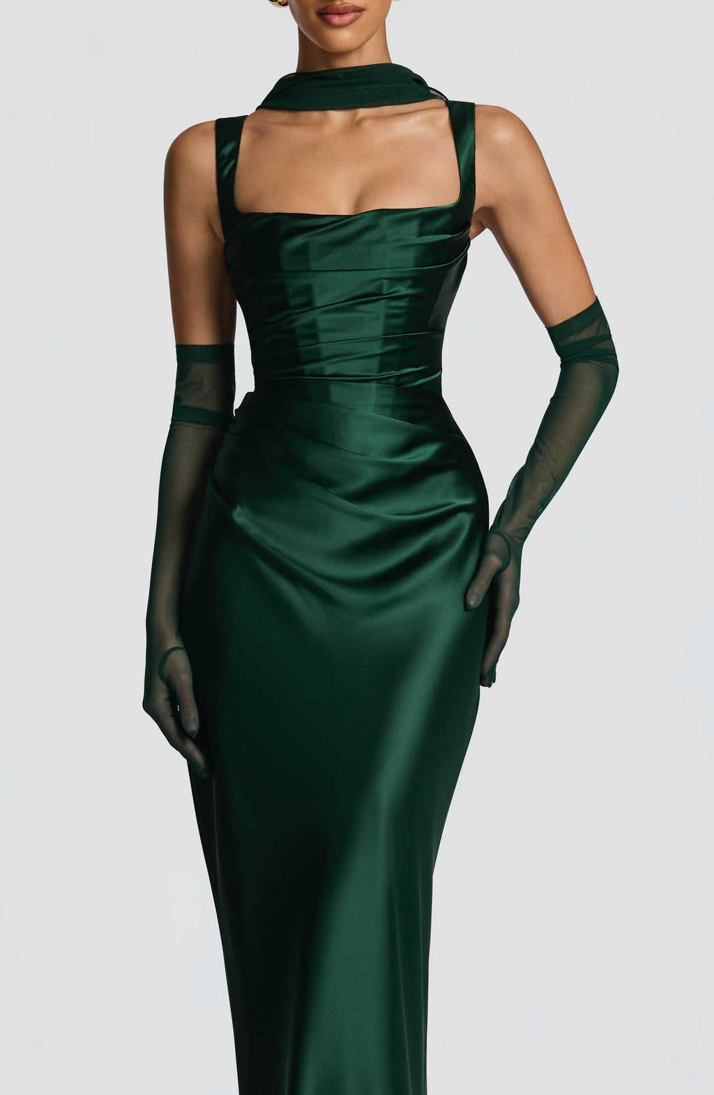 Simone Maxi Dress - Emerald