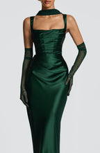 Simone Maxi Dress - Emerald