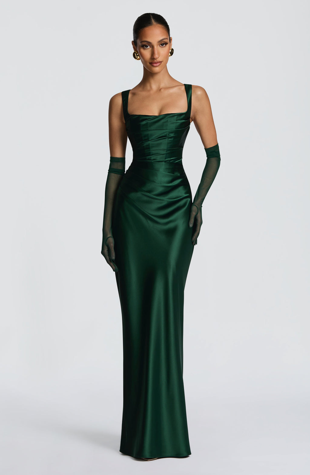 Simone Maxi Dress - Emerald