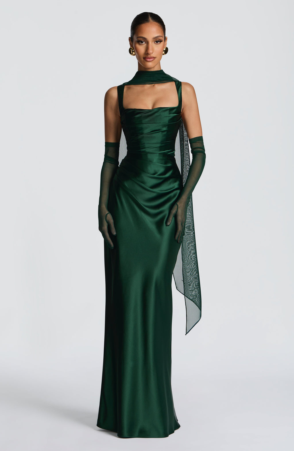 Simone Maxi Dress - Emerald