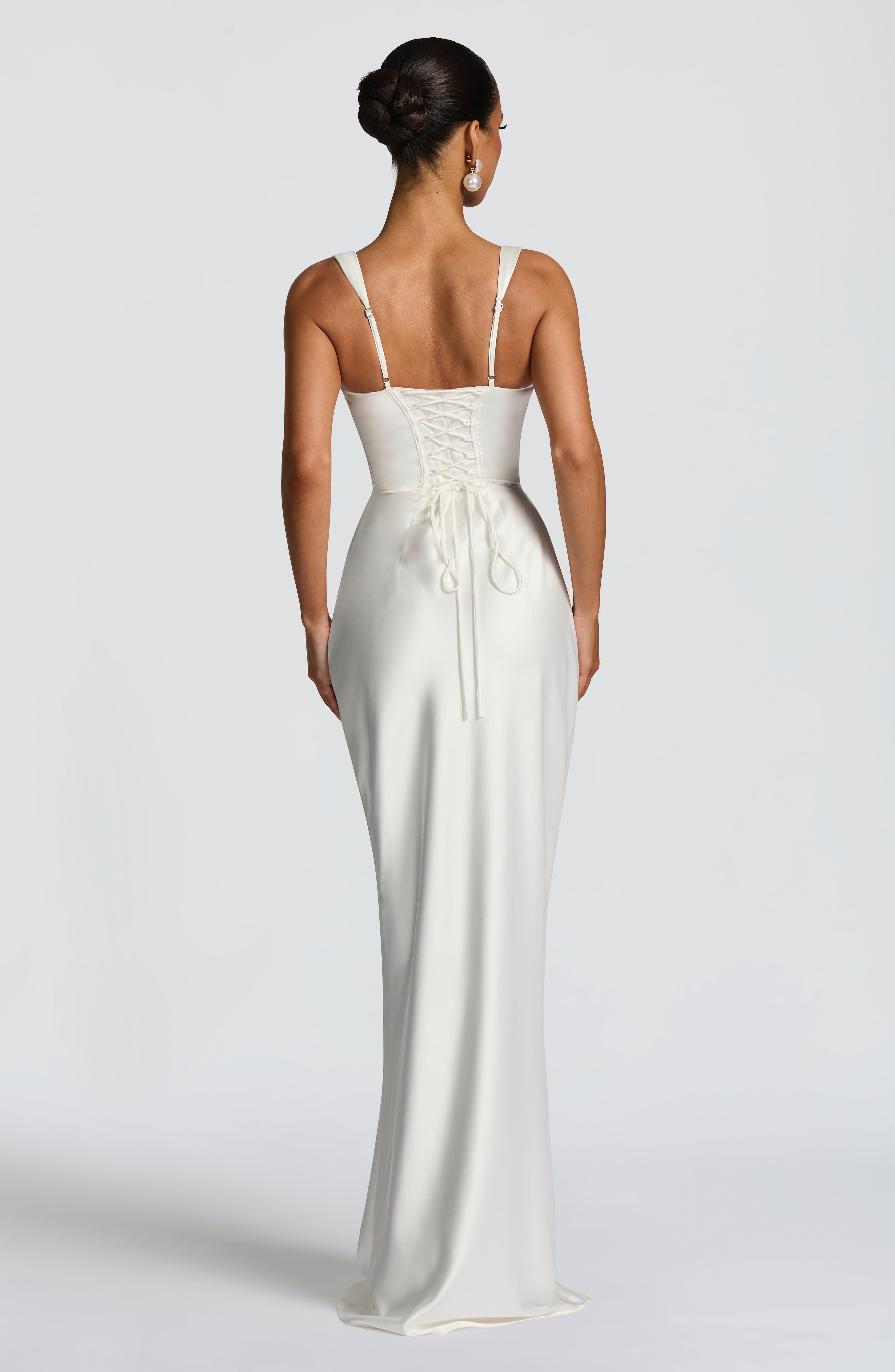 Simone Maxi Dress - Ivory