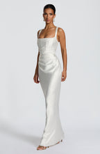 Simone Maxi Dress - Ivory