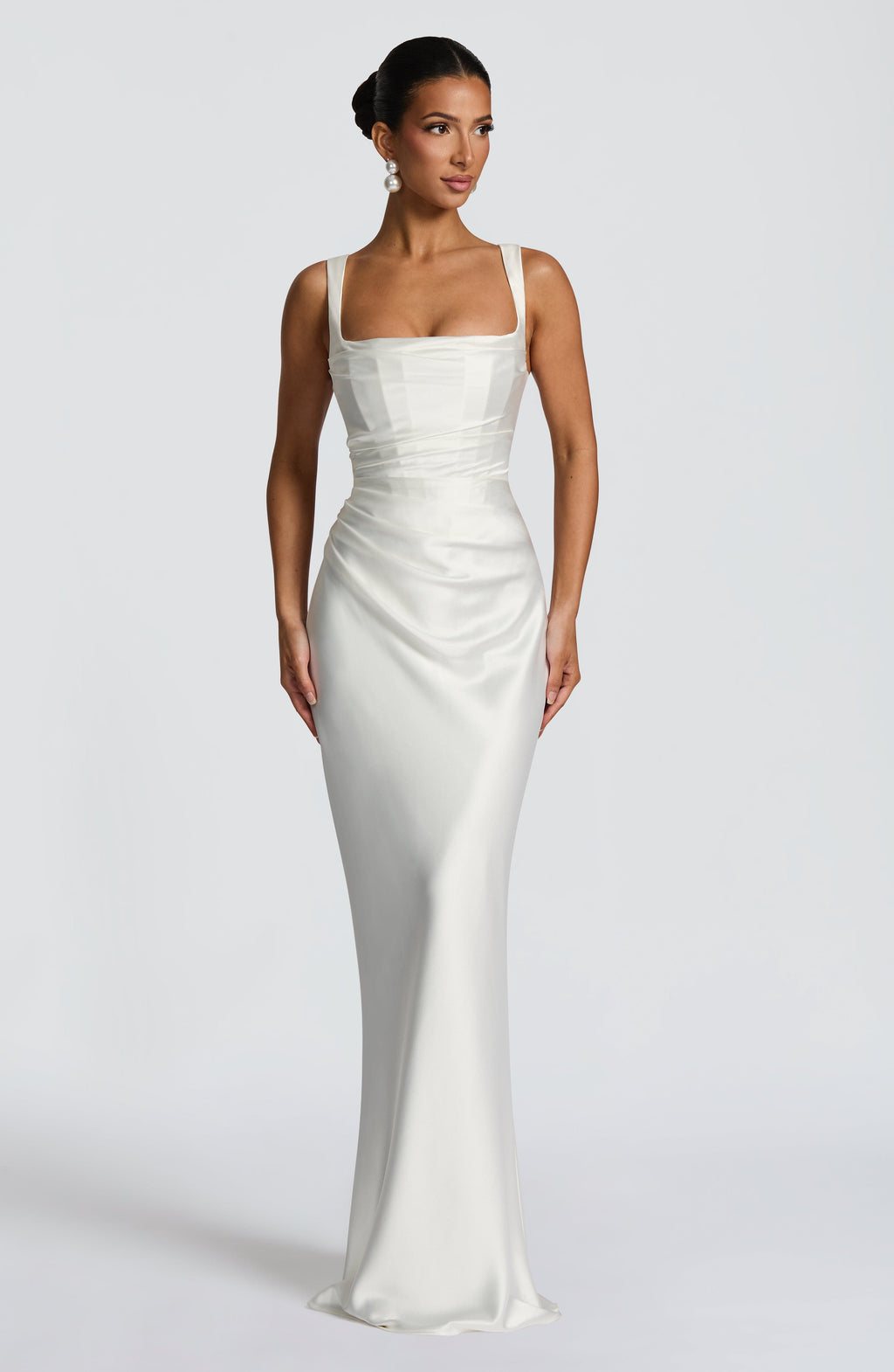 Simone Maxi Dress - Ivory