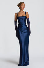Simone Maxi Dress - Navy