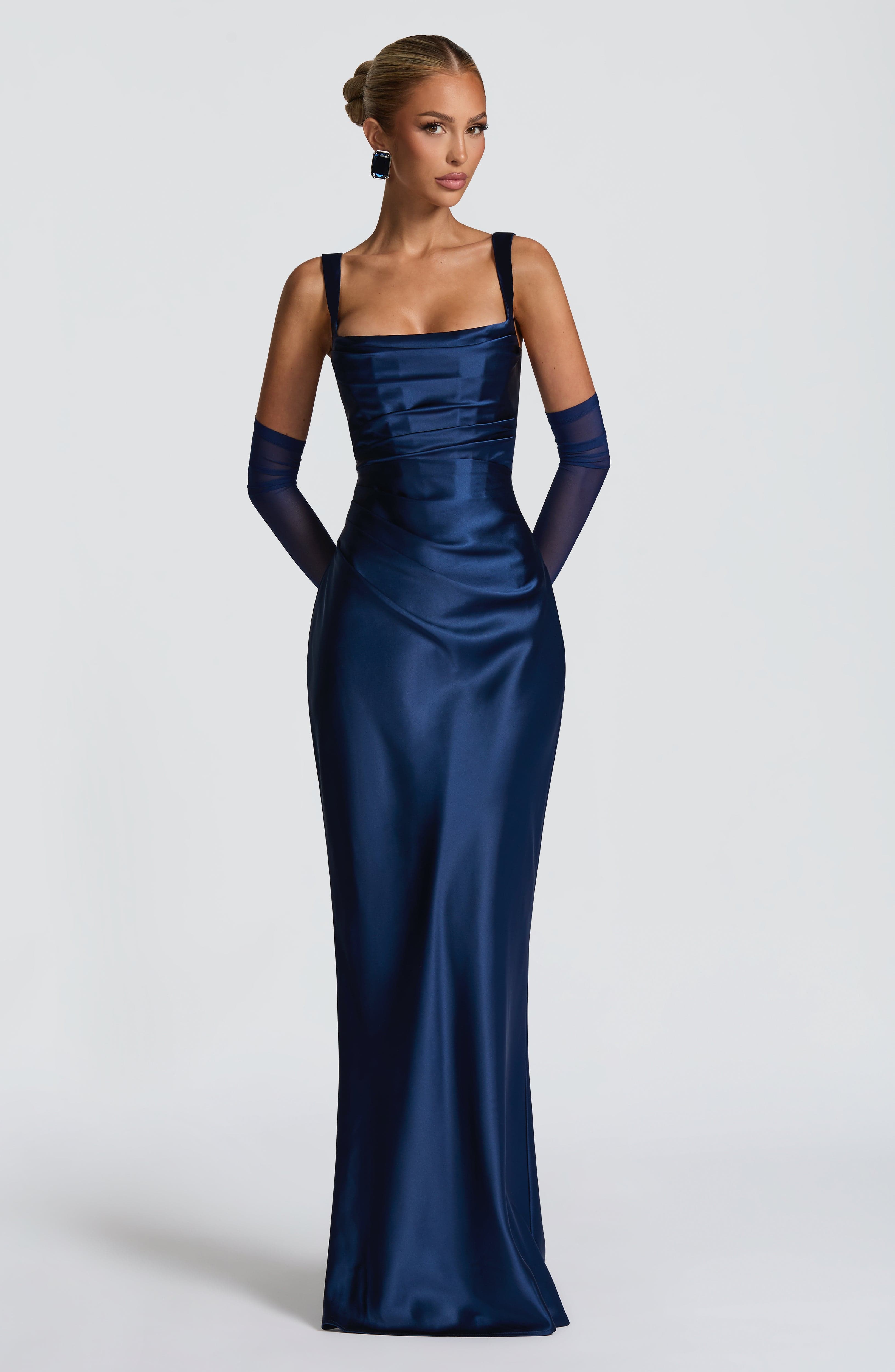 Simone Maxi Dress - Navy