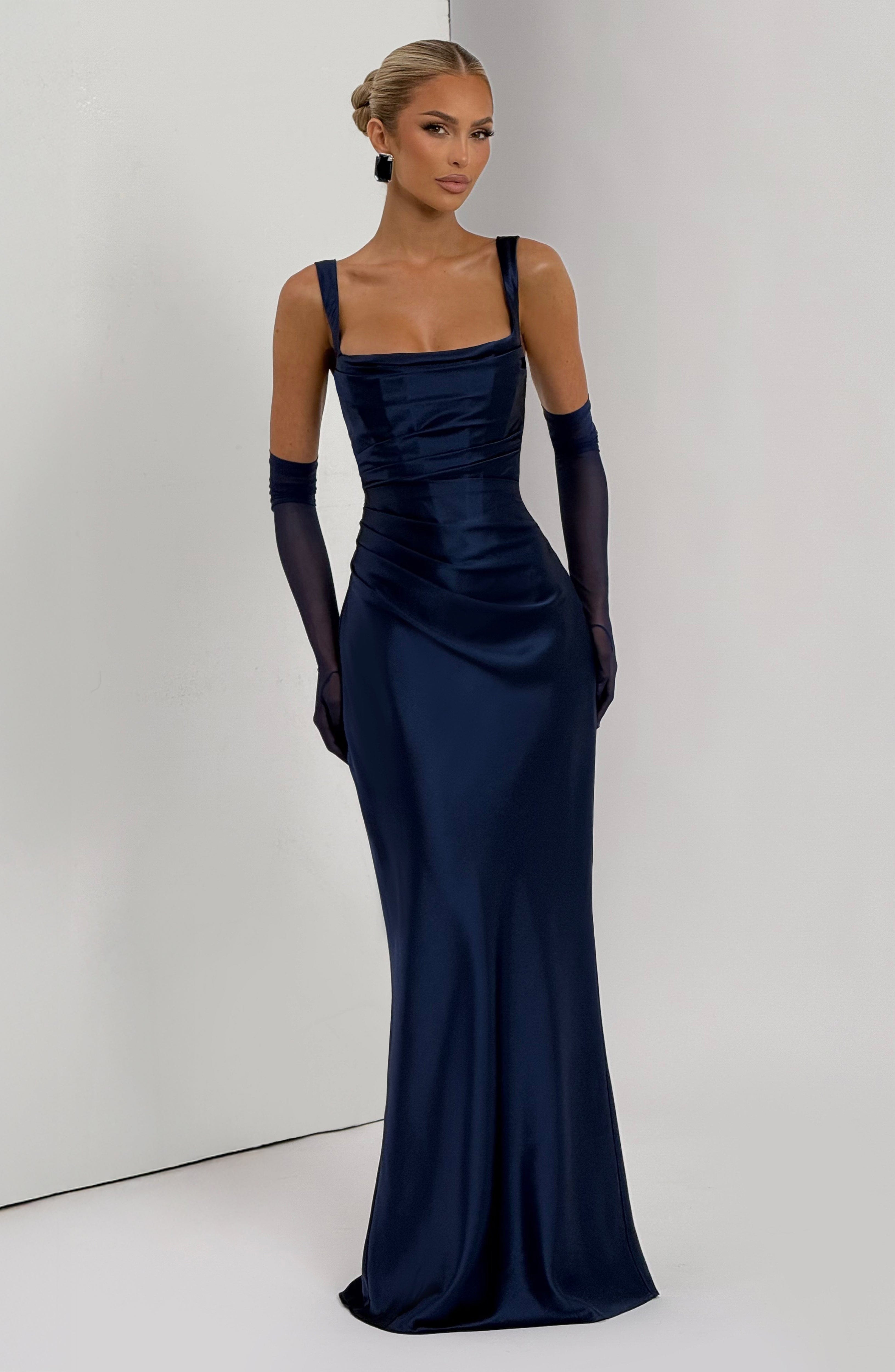 Simone Maxi Dress - Navy