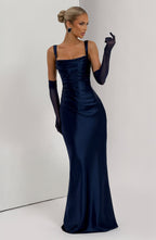 Simone Maxi Dress - Navy