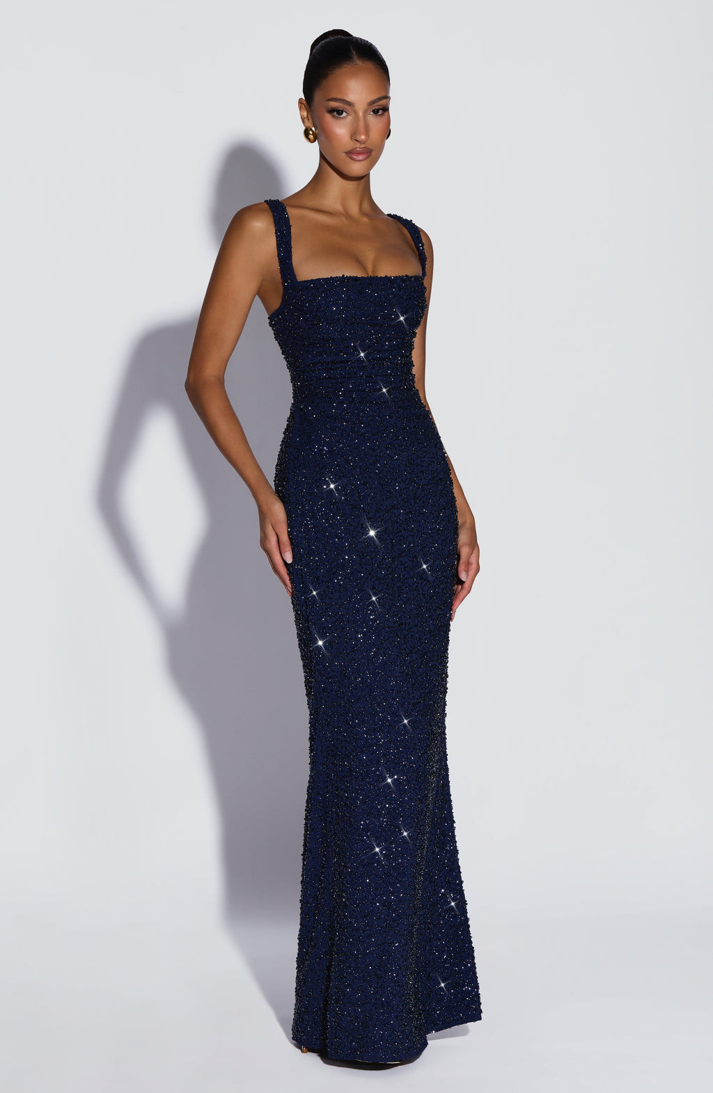 Simone Maxi Dress - Navy Sparkle
