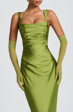 Simone Maxi Dress - Olive